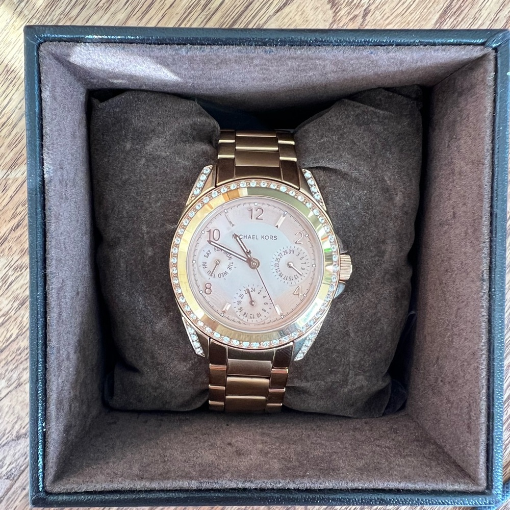 Michael Kors Rose Gold Watch